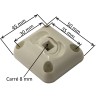 Guide à rotule pour tige carrée 8 mm ZFD122
