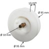 Poulie pour sangle Ø 95 mm pour volet roulant 