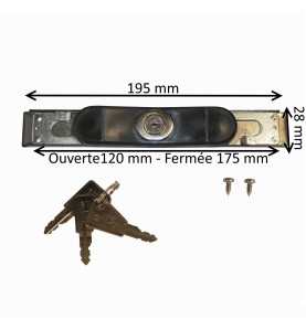 Serrure marron pour volet roulant