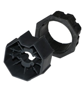 Adaptateur octogonal 60 mm pour moteur Geiger