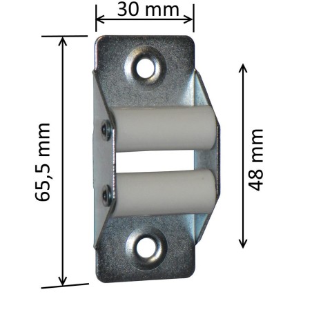 Guide de sangle acier pour sangle de 14 à 20 mm