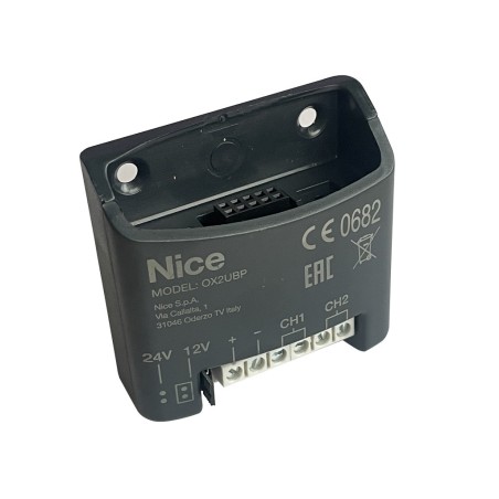 Interface à câbler 2 sorties pour récepteur Nice OXIBD