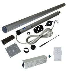 Kit ERA radio complet jusqu'à 25 Kg avec 2m de tube octogonal 40 mm