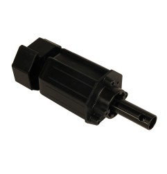 Embout octogonal 60 mm – crabot 27 mm et tige 16 mm