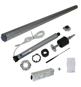 Kit radio ERA M SH complet jusqu'à 28 Kg avec 2m de tube octogonal 60 mm