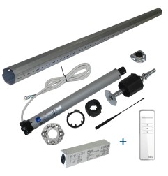 Kit radio ERA M SH complet jusqu'à 28 Kg avec 2m de tube octogonal 60 mm
