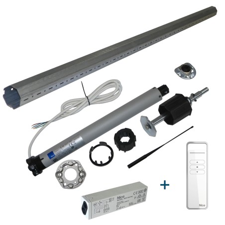 Kit radio ERA M SH complet jusqu'à 28 Kg avec 2m de tube octogonal 60 mm