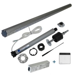 Kit radio ERA M SH complet jusqu'à 28 Kg avec 2m de tube octogonal 60 mm