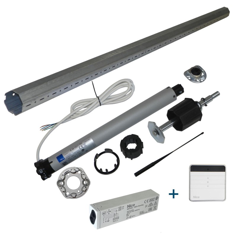 Kit radio ERA M SH complet jusqu'à 28 Kg avec 2m de tube octogonal 60 mm