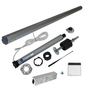 Kit radio ERA M SH complet jusqu'à 28 Kg avec 2m de tube octogonal 60 mm