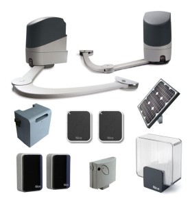 NICE POPKIT 7124 avec 2 ON2E et kit solaire Solemyo