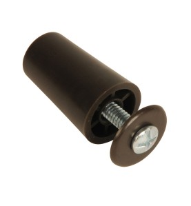 Butée de volet roulant cylindrique 40 mm marron