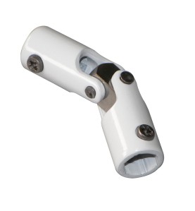 Cardan acier chromé et laqué blanc DEPT24/T90