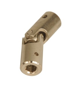 Cardan acier Ø 16 mm : Carré 6 mm / Rond 10 mm