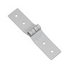 Charnière aluminium blanc pour projection