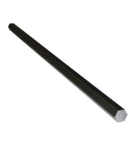 Tige acier hexagonale 10 mm longueur 300 mm