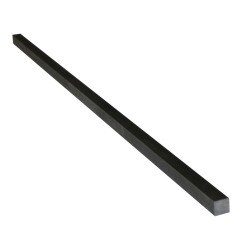 Tige acier carré 7 mm longueur 1 mètre