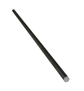 Tige acier hexagonal 6 mm longueur 1 mètre