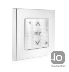Télécommande SOMFY murale Smoove IO blanc 1 canal