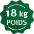 Puissance / Poids soulevé: 10 Nm - 18 Kg