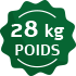 Puissance / Poids soulevé: 15 Nm - 28 Kg