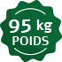 Puissance / Poids soulevé: 50 Nm - 95 Kg